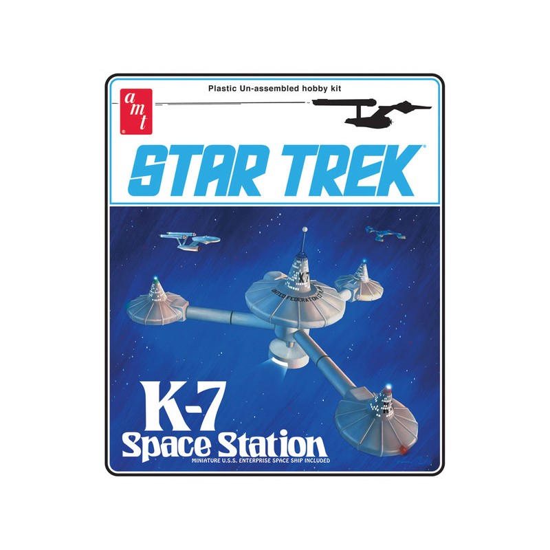 AMT Model plastikowy - Stacja kosmiczna Star Trek K-7 