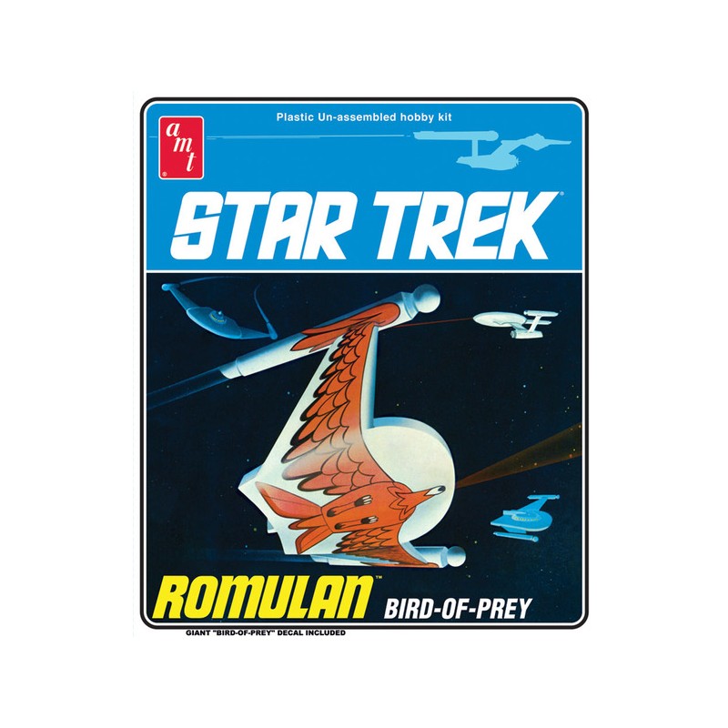 AMT Model plastikowy - Star Trek Romulan Bird of Prey 1/650
