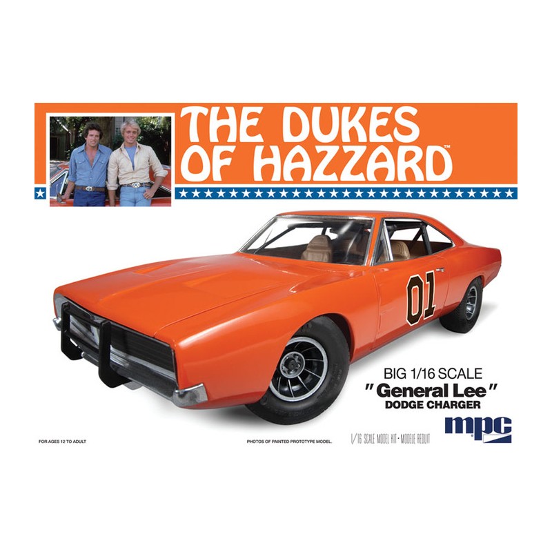 MPC Model plastikowy - Dukes General Lee Charger 1/16