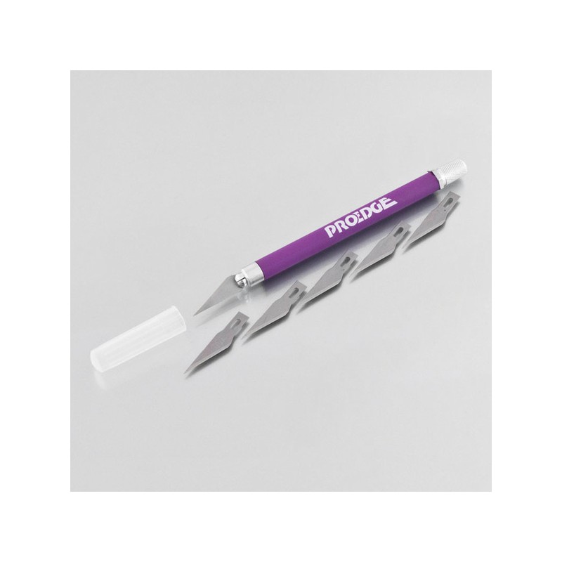 PROEDGE USA Nóż 4 Grip Soft Handle (fioletowy) + 5 ostrzy 11