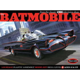 POLAR LIGHTS Model plastikowy - Classic 1966 TV Batmobile glue kit 1/25