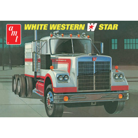 AMT Model plastikowy - Ciągnik siodłowy White Western Star 1/25