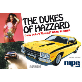 MPC Model plastikowy - Daisy Duke's Plymouth Muscle Car 1/25