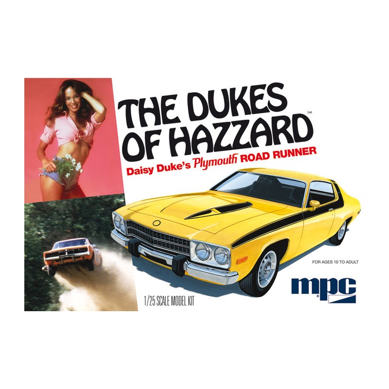 MPC Model plastikowy - Daisy Duke's Plymouth Muscle Car 1/25