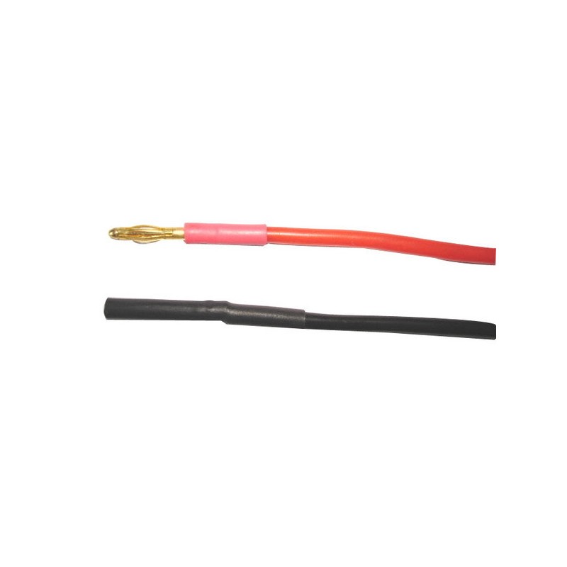Para zarobionych konektorów Gold 2 mm