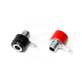 Gniazdo pod banan 4mm - krótkie (para)
