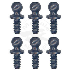 TEAM ASSOCIATED Ballstud .20 Black S.h.