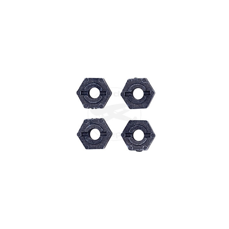 TEAM ASSOCIATED Carbon Wheel Hex Adapter