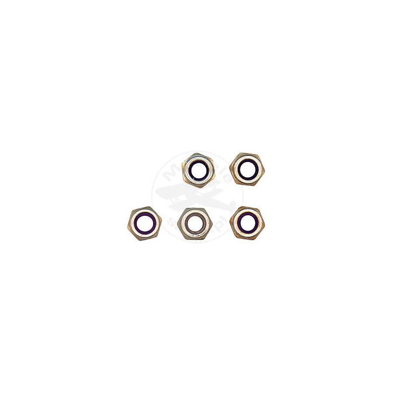 TEAM ASSOCIATED 4-40x3/16 Alum Locknut