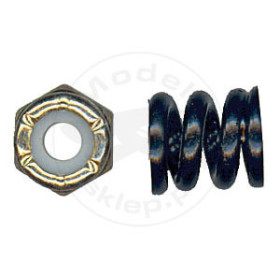 TEAM ASSOCIATED Servo Spring & Locknut