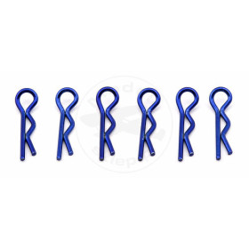TEAM ASSOCIATED Ft Short Body Clips Blue