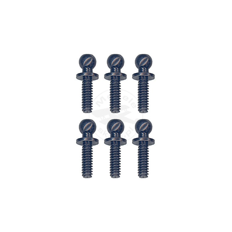 TEAM ASSOCIATED Ballstud .30 Black S.h.