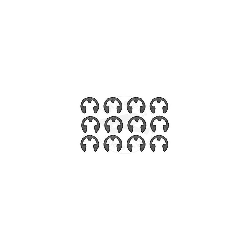 TEAM ASSOCIATED 1/8"""" Small E-clips"