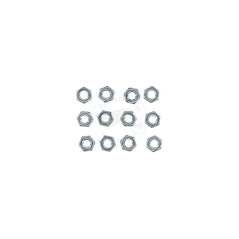 TEAM ASSOCIATED 4-40 Sml Pattern Pln Nut