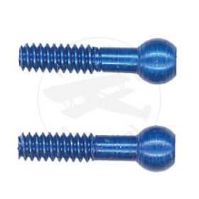 TEAM ASSOCIATED Roll Bar Ballstuds Blue