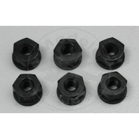 TEAM ASSOCIATED 8-32 Nylon Locknuts