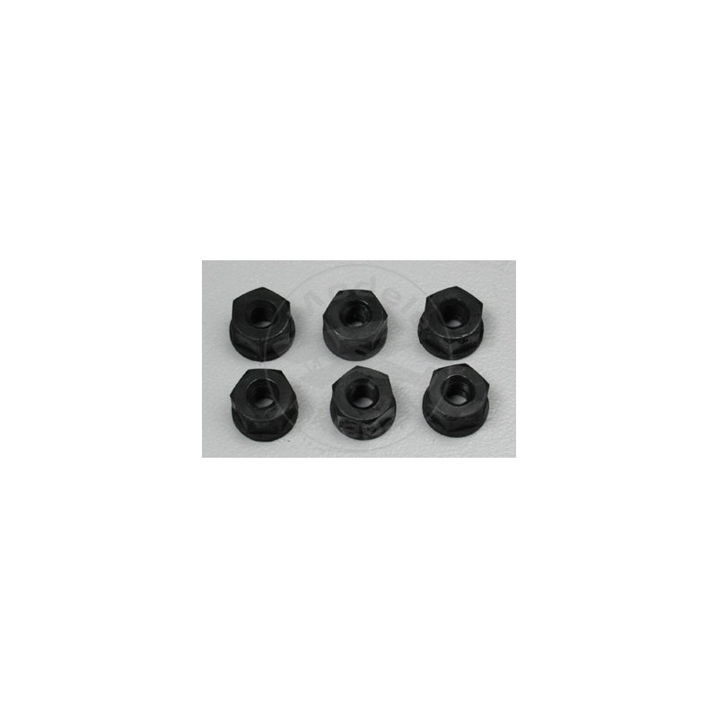 TEAM ASSOCIATED 8-32 Nylon Locknuts