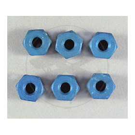 TEAM ASSOCIATED Ft Blue 8-32 Locknuts