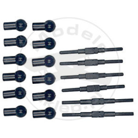 TEAM ASSOCIATED 18t Turnbuckle Set Steel