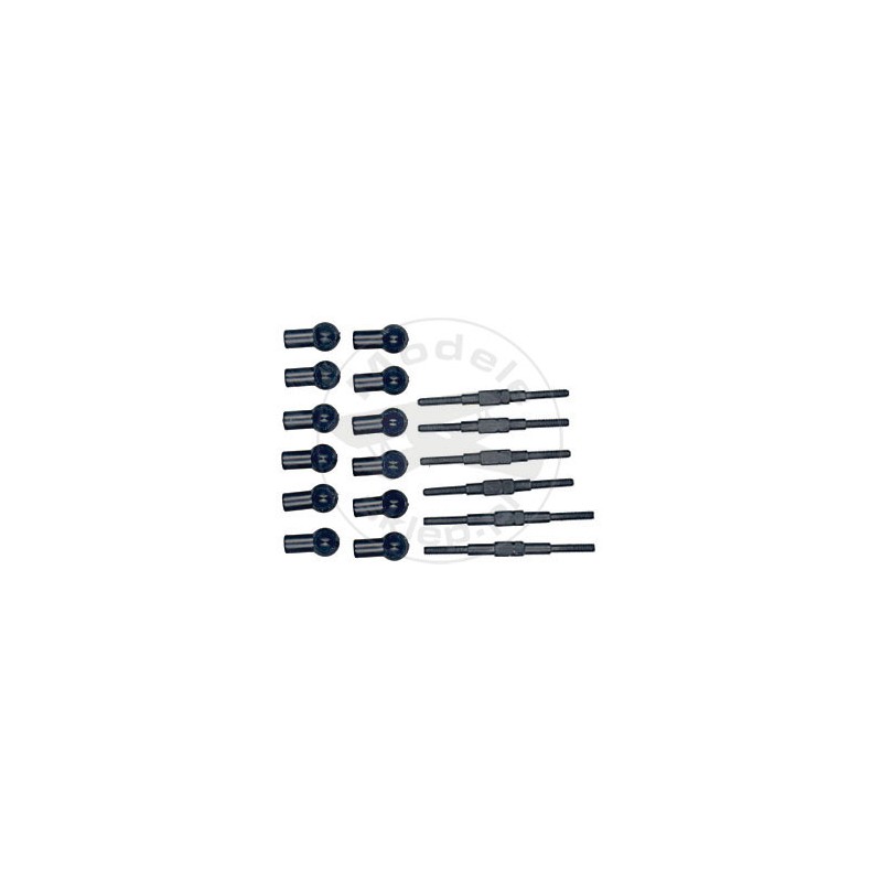 TEAM ASSOCIATED 18t Turnbuckle Set Steel