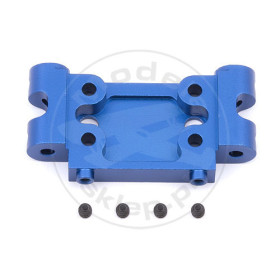 TEAM ASSOCIATED Alum Fr Bulkhead Blue