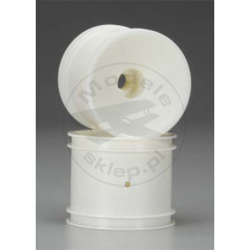 TEAM ASSOCIATED Fr Dish Truck Wheel Wht