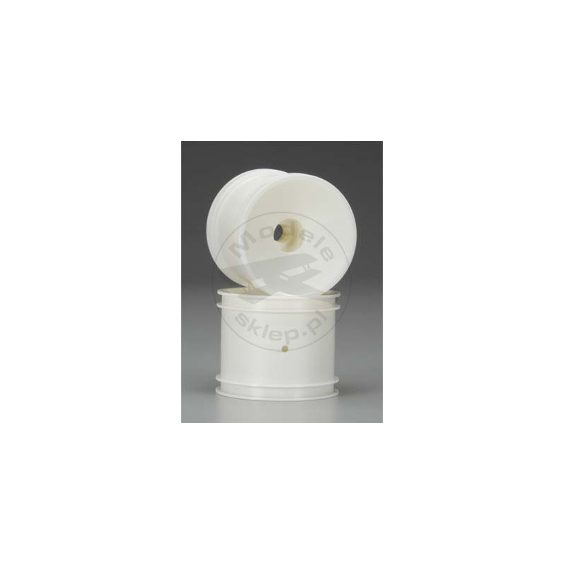 TEAM ASSOCIATED Fr Dish Truck Wheel Wht