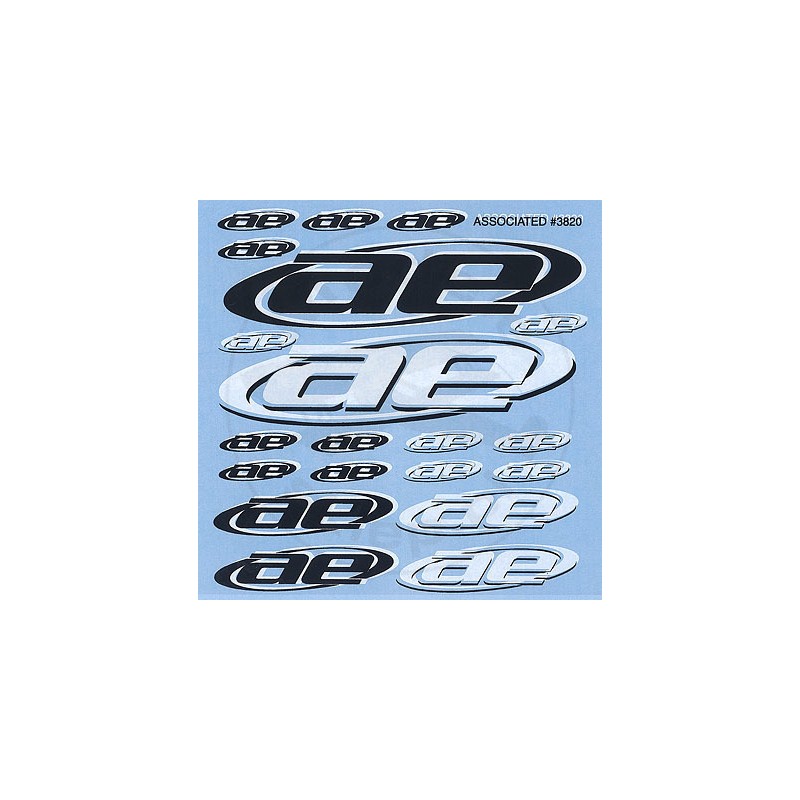 TEAM ASSOCIATED Ae Logo Decal Sheet