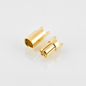 Konektory typu Banan / Gold 6mm  (wtyk + gniazdo)