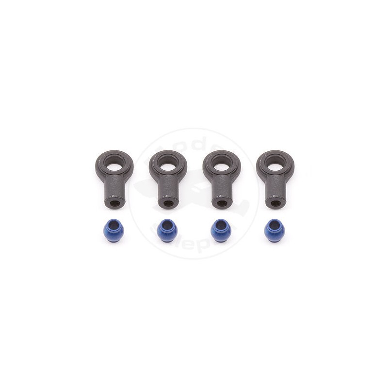 TEAM ASSOCIATED Ft Blue Alum Ball/eyelet