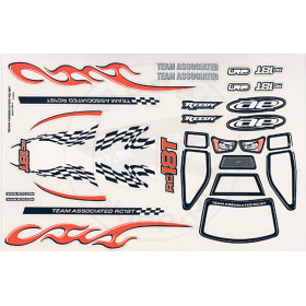 TEAM ASSOCIATED 18t Body Decal & Mask