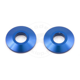 TEAM ASSOCIATED Rr Axle Wheel Spacer Blu