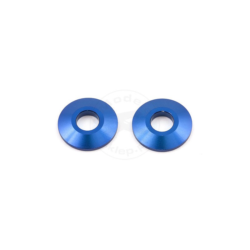 TEAM ASSOCIATED Rr Axle Wheel Spacer Blu