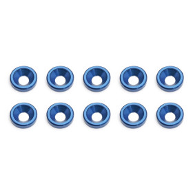 TEAM ASSOCIATED Blue Countersunk Washer