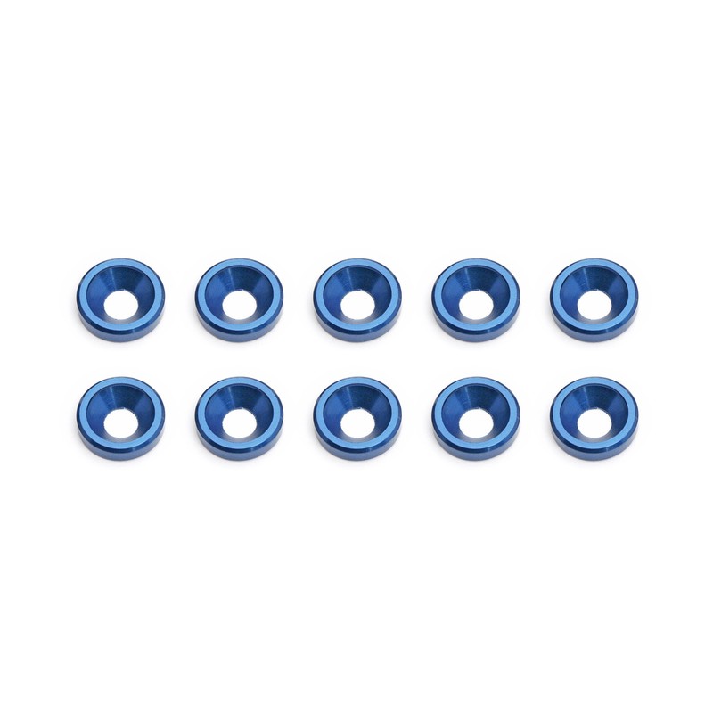 TEAM ASSOCIATED Blue Countersunk Washer