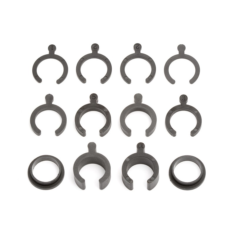 TEAM ASSOCIATED Rc8 Shock Preload Clips