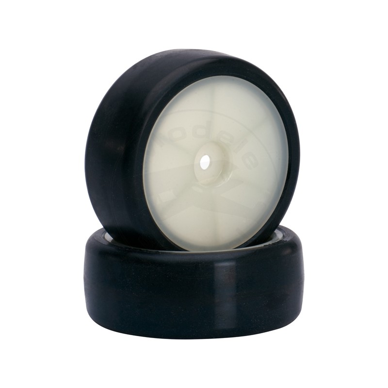 NOSRAM Kompletne koła 1/10 On-Road - CARPET / ASPHALT - VTEC 30X (4szt.