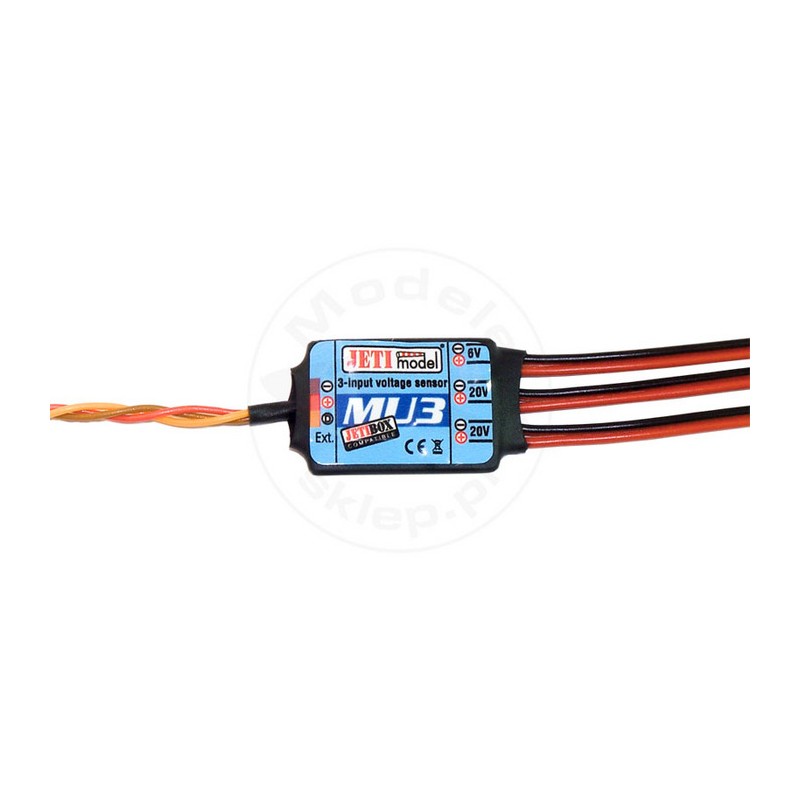 JETI MODEL  MU3 Sensor prądowy (woltażowy)