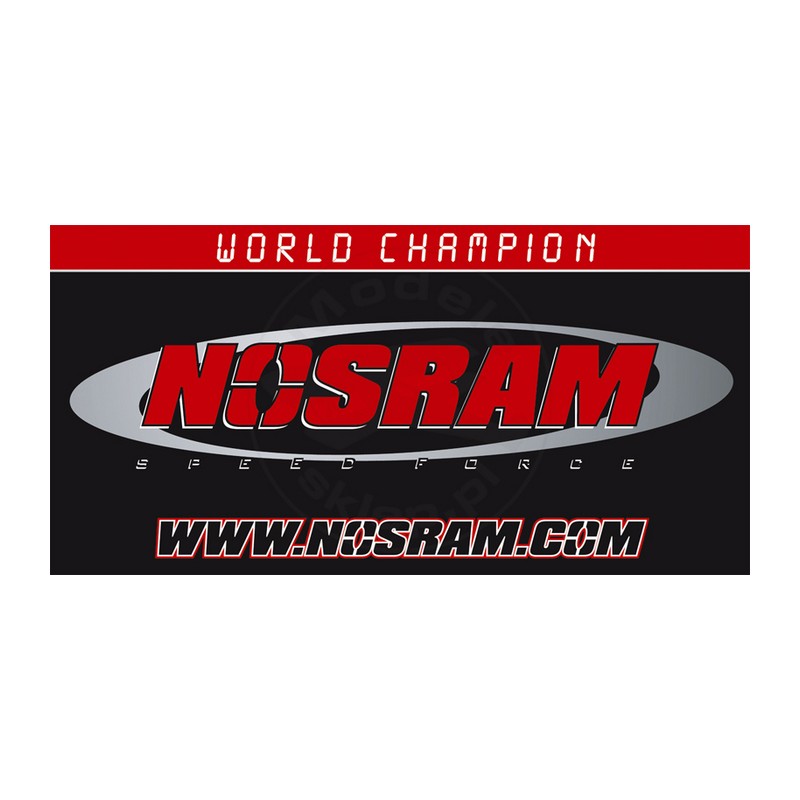 NOSRAM Naklejka 200 x 100 mm