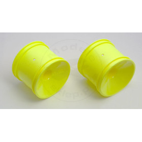 TEAM ASSOCIATED Rr Dish Truck Wheel Yel