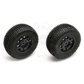 TEAM ASSOCIATED sc10 Tire/wheel Black