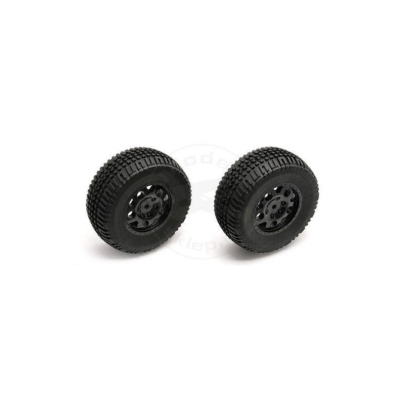 TEAM ASSOCIATED sc10 Tire/wheel Black
