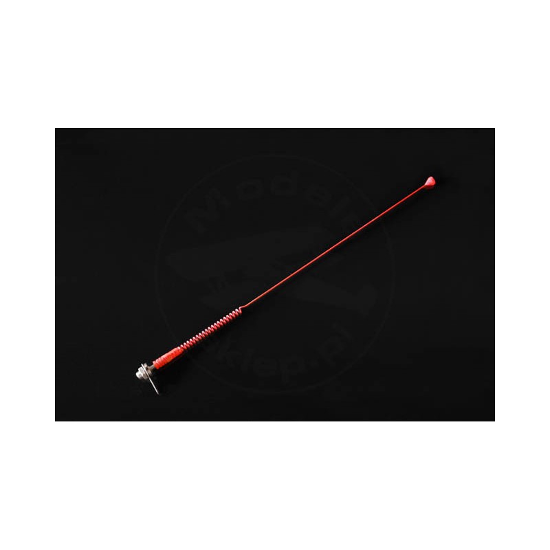ANF Antena z mocowaniem M4 czerwona (187 mm)