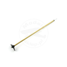 MSP Wał ø2 mm M2 225 mm   Śruba 3-łop. 40 mm