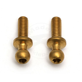 TEAM ASSOCIATED Ti Nitride Ballstuds M3x8 - long
