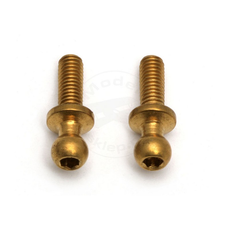 TEAM ASSOCIATED Ti Nitride Ballstuds M3x8 - long
