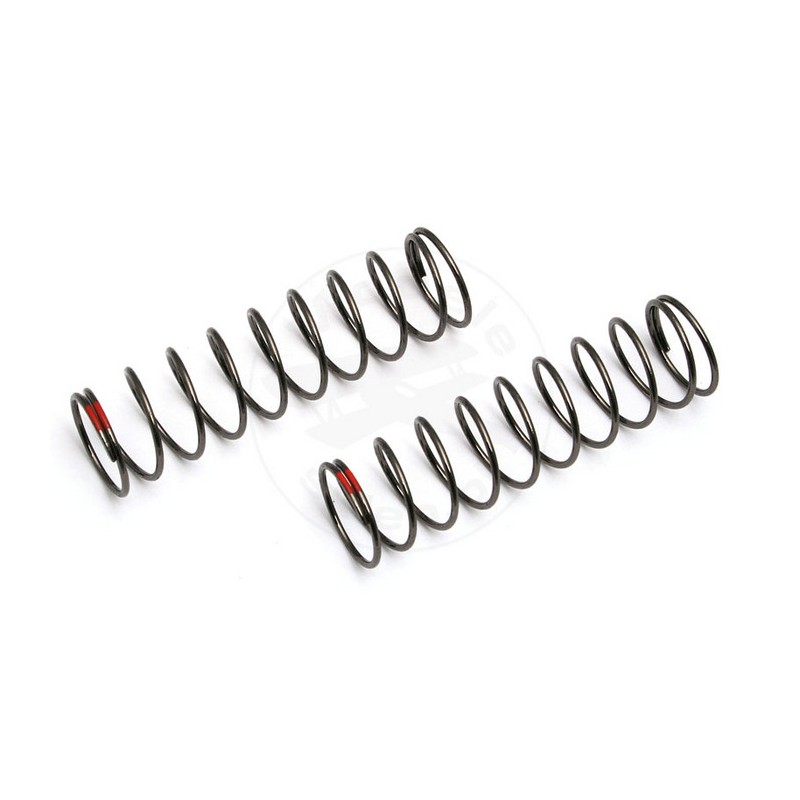 TEAM ASSOCIATED 13mm Spring, rear, 3.4lb red