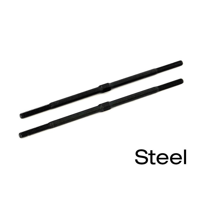 HBX Drążki kierownicze / Turnbuckle 2.6x71 mm 2szt.