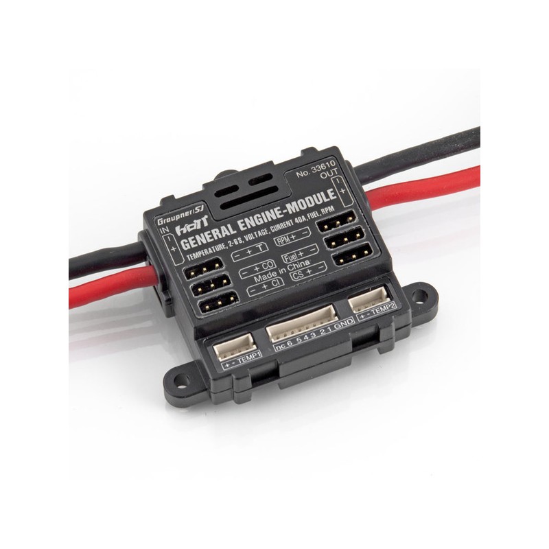 GRAUPNER Telemetryczny moduł lotniczy HoTT 2,4 GHz 2-6s, 40A