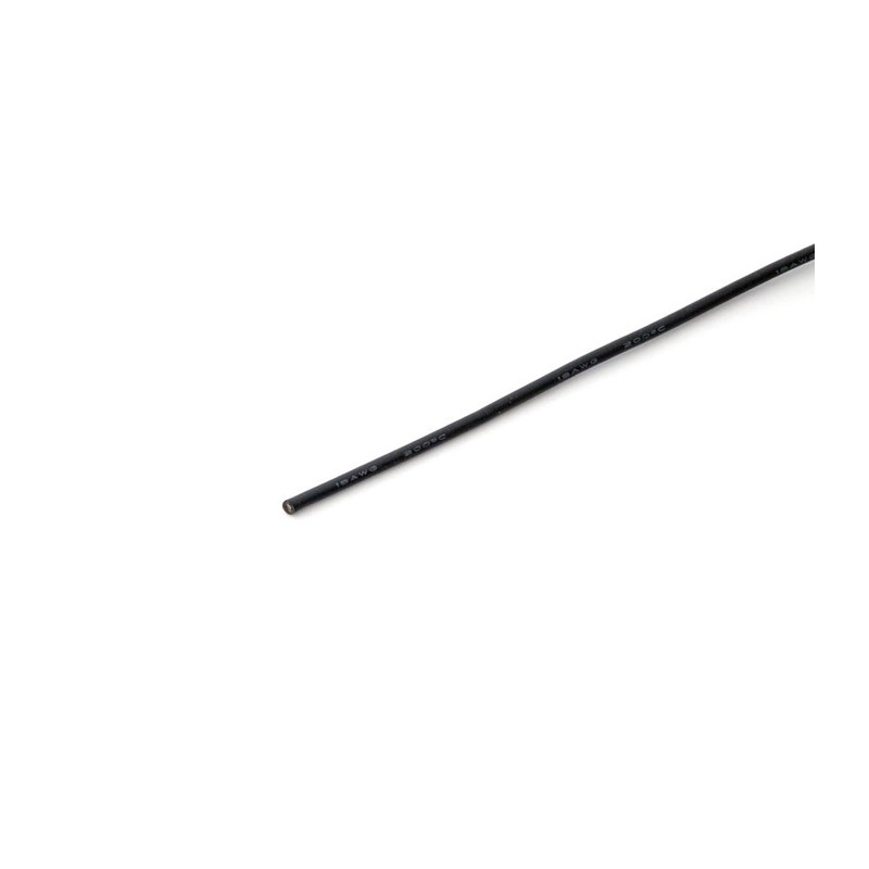 MSP Przewód silikonowy 0,75mm² 18AWG (czarny) 1mb